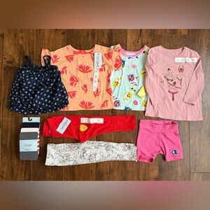 Cat & Jack | Baby Gap | Champion 2T Girls Bundle
